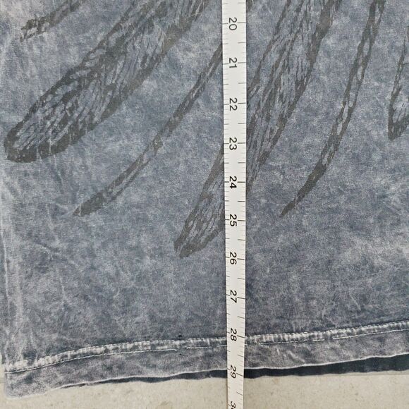 UHL STUDIOS MENS FORBIDDEN SKULL T-SHIRT FADED BLACK GRAPHIC TEE BIKER SZ 2XL - Picture 9 of 9